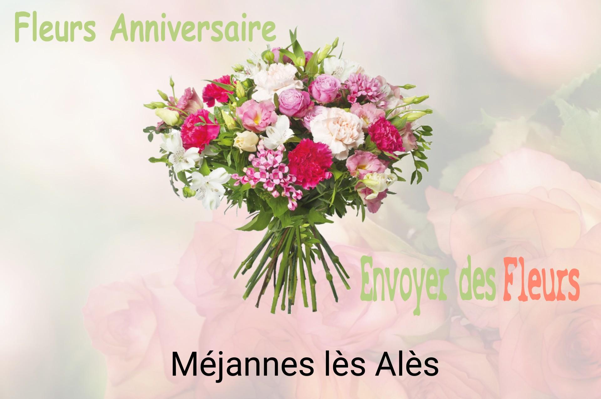 Bouquet de fleurs d’anniversaire livré à Méjannes-lès-Alès