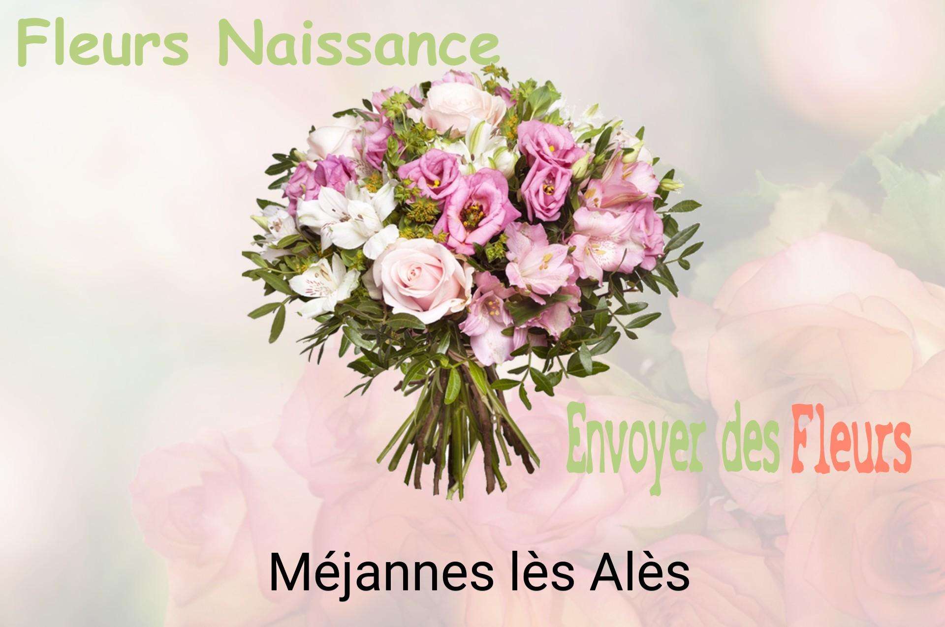 Bouquet de fleurs de naissance livré à Méjannes-lès-Alès